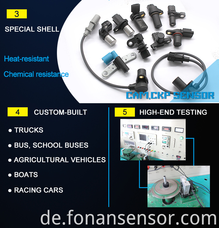 Autoteile Kurbelwellensensor für TOYOTA HILUX LEXUS 90919-05026 9091919014